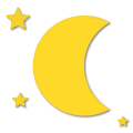 Fine(use only in night-time during 18th to 24th of Lunar Month)